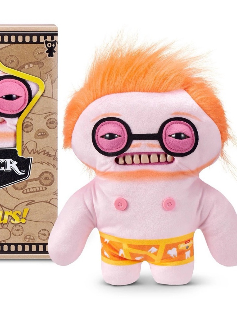 NEW 9” Zuru Fuggler Fuggstars Plush Monster - Ed - Collectible